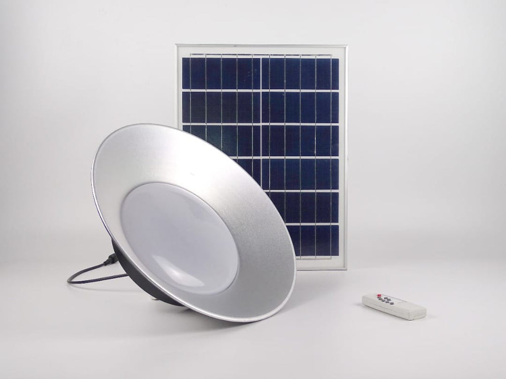 Lámpara solar campana 80W