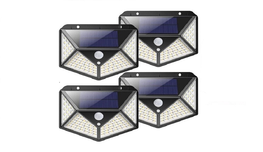 Pack x Aplique Solar 100 LED