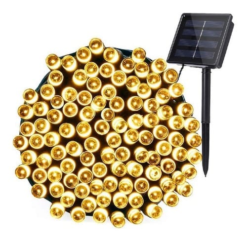 Guirnalda navidad Solar 100 LED / 10 mts