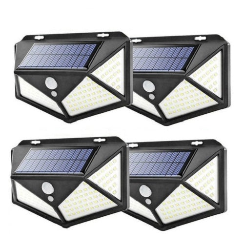 Pack X 4 Aplique Solar 114 LeD