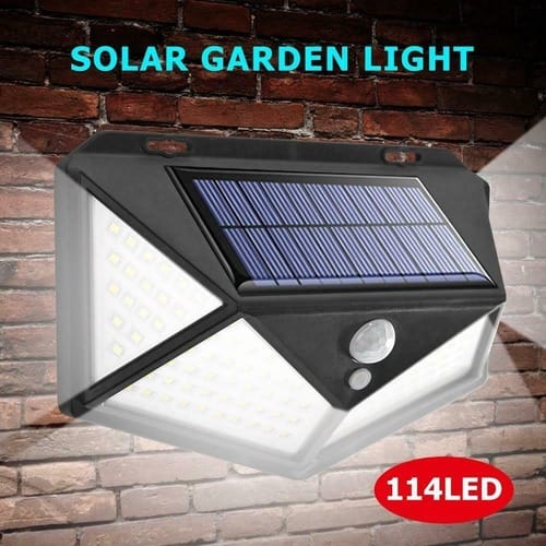 Pack X 4 Aplique Solar 114 LeD