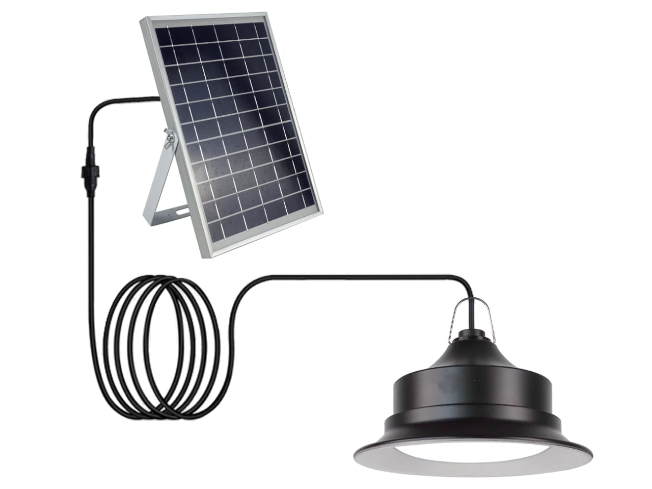 Lámpara solar campana 80W