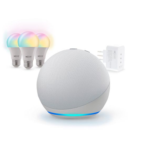 Kit Inicial Básico 2 // KIT ILUMINACIÓN RGB NEXXT - AMAZON ECHO DOT 4 WHITE