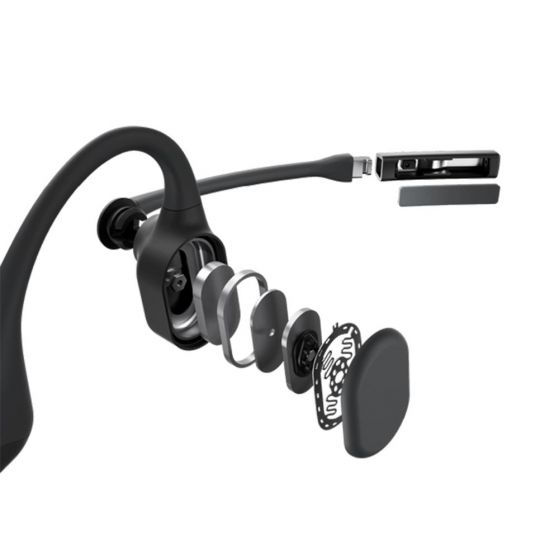 AUDÍFONOS BLUETOOTH SHOKZ OPENCOMM BLACK