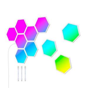 10 PANELES DE LUZ HEXAGONALES GLIDE – GOVEE