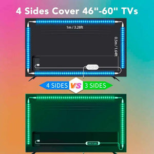 TIRA RETROILUMINADA RGB 3 MTS CON CONTROL PARA TV - GOVEE