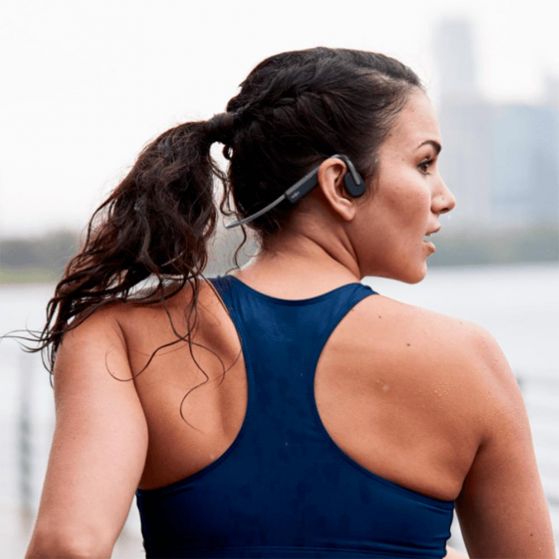 AUDÍFONOS BLUETOOTH SHOKZ OPENMOVE SLATE GREY