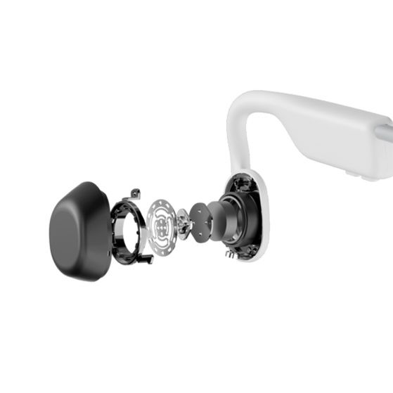 AUDÍFONOS BLUETOOTH SHOKZ OPENMOVE ALPINE WHITE